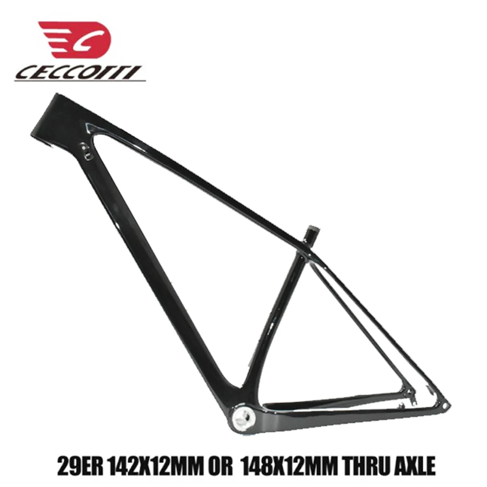 Популярная карбоновая рама для горного велосипеда 29er 29 дюймов ширина задней