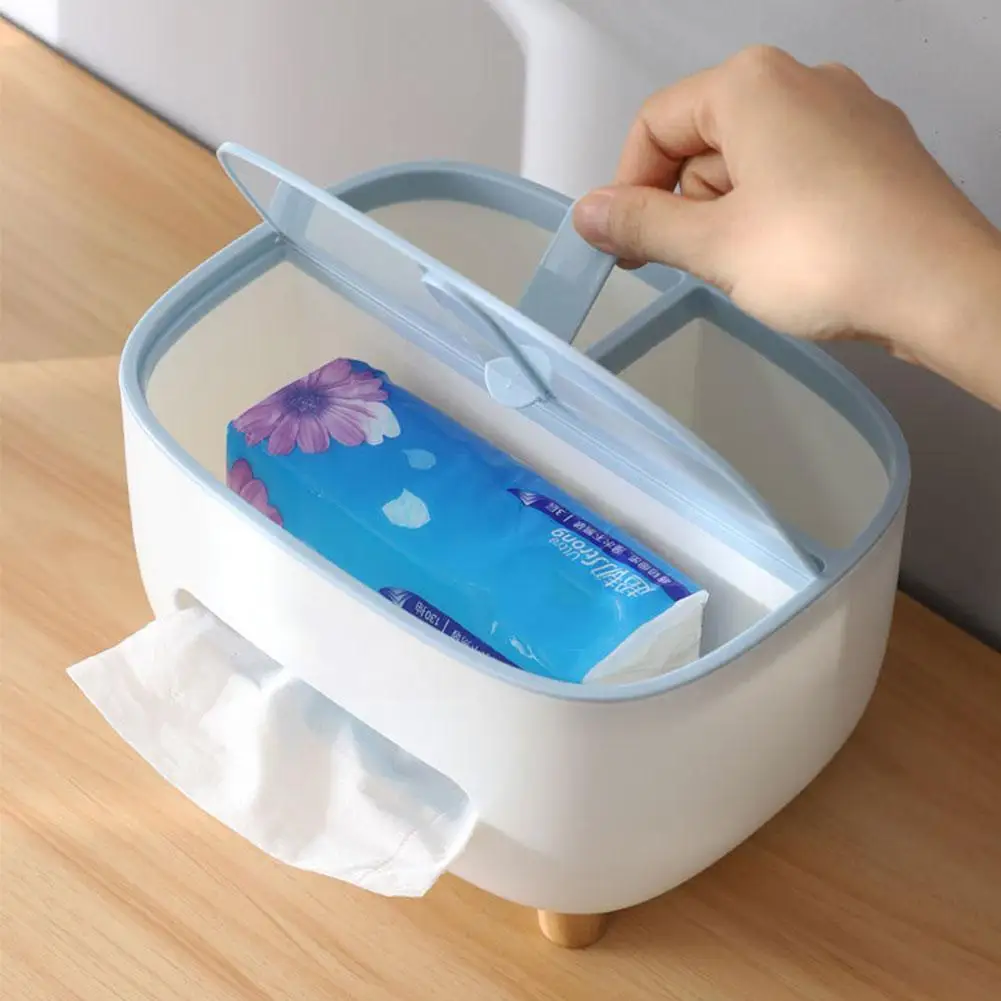 

Tissue Box Remote Control Storage Home Living Room Table Coffee Box Simple Nordic Storage Multifunctional G3J0