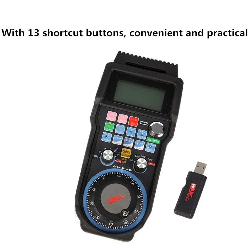 

Engraving machine handle wireless handwheel Weihong control system electronic handwheel remote control