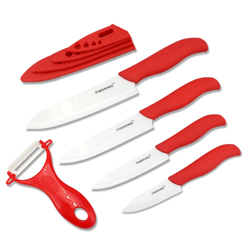 

Sharp 3 4 5 6 inch Ceramic Knife Kitchen Knives Peeler Set Utility Chef Slicer Paring tools Zirconia Blade