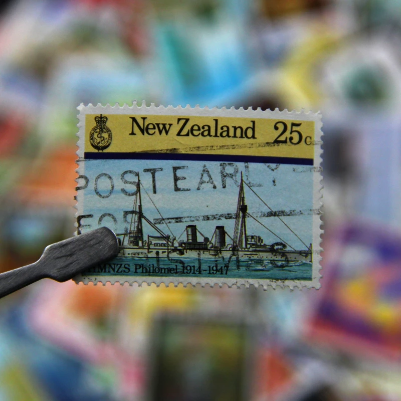 Оригинальные штампы Австралии Новой Зеландии почтовые марки Океании разные | Дом