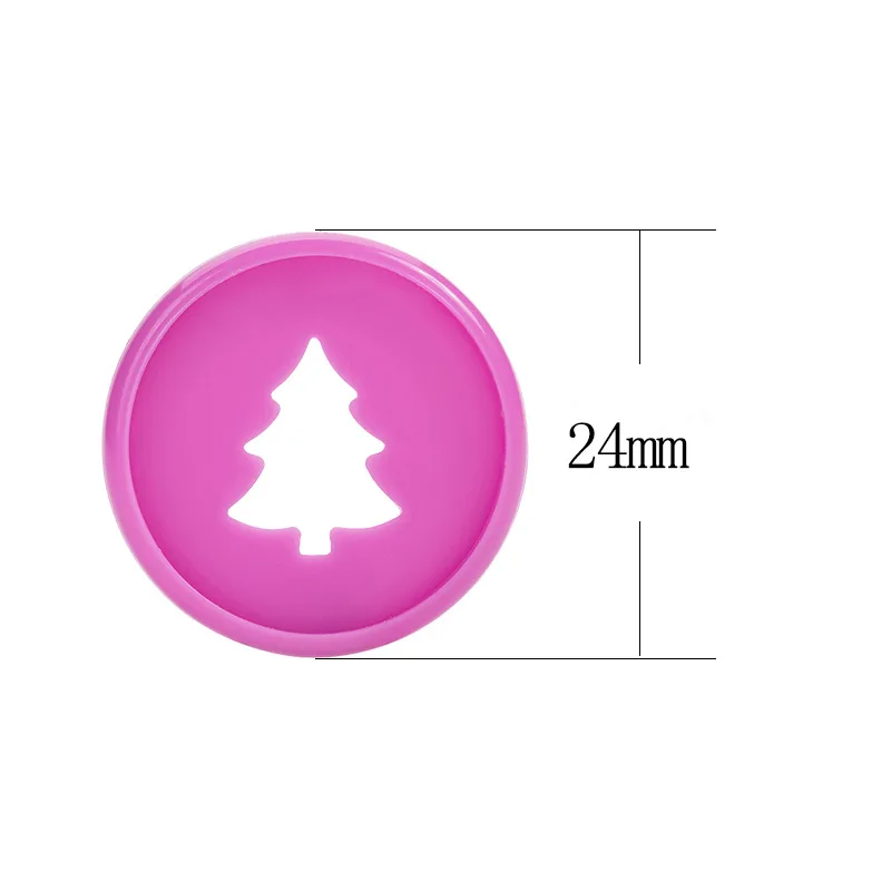 Переплетное кольцо для рождественской елки 24 мм 30 шт. | Канцтовары офиса и дома