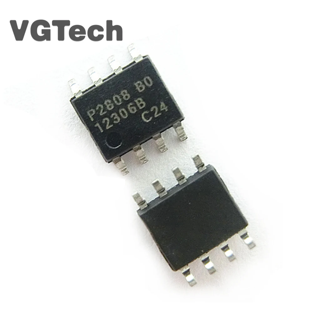 

10 шт., P2808BO SOP-8 P2808B0 P2808 B0 SOP P2808 BO SOP-8, новый оригинальный PAM2808 PAM2808BLBR