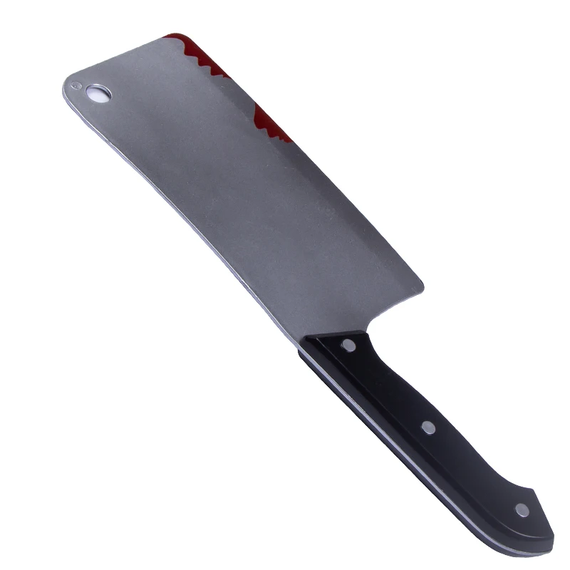 Halloween Prop Fake Bloody Plastic Knife Cosplay Horror Arms Toy Party Stage Decoration Supplies | Тематическая одежда и