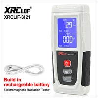 xrclif electromagnetic field radiation detector tester emf meter rechargeable handheld counter emission dosimeter computer
