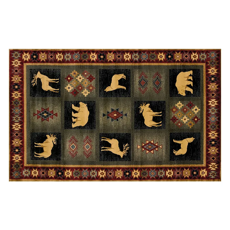 Персидский ковер в скандинавском стиле для гостиной спальни дивана журнального