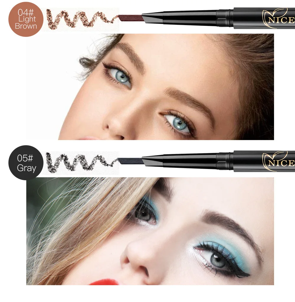 

5 Color Waterproof Eyebrow Pen Cosmetic Vegan Eyebrow Pencil