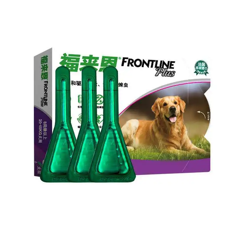 Frontline Plus для собак и кошек лечение блох клещей 3 шт.|Подгузники| |