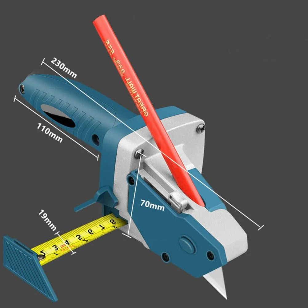 

Manual Gypsum Board Cutter Hand Push Drywall Cutting Artifact Tools With Tape Woodworking Cutting Board Tools Fast Shipping