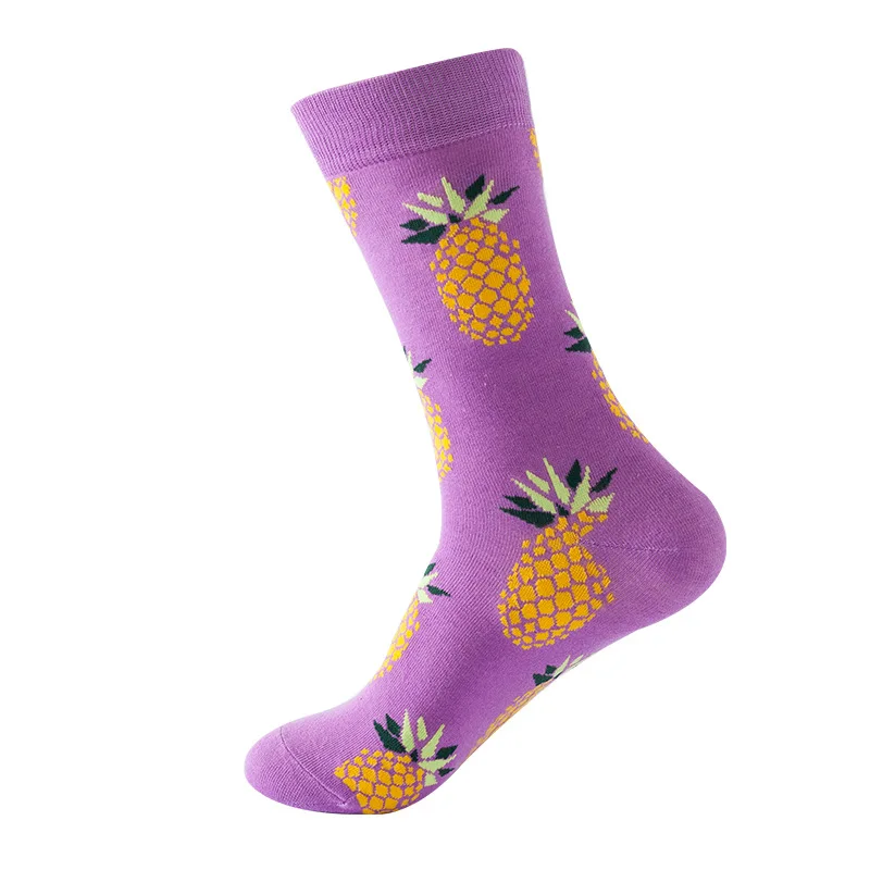 

Men's Color Cotton Socks Happy and Funny Men's Socks Colorful Fruit Socks Cute Socks Unisex Women's Socks Fashion Sox Long Socks