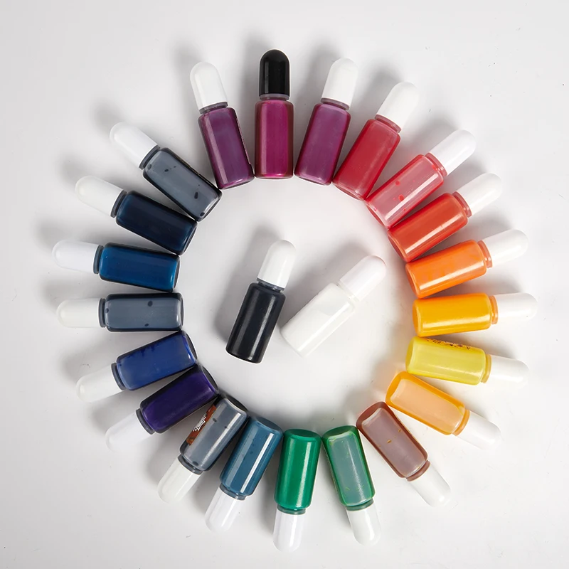 

Набор пигментов из эпоксидной смолы, 24 цвета