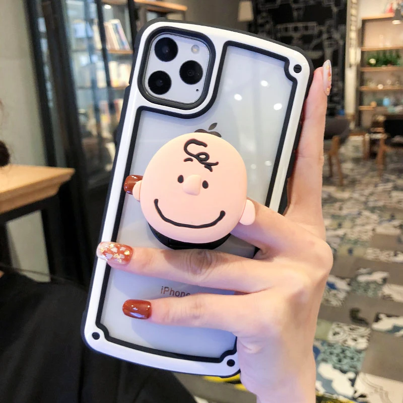 Лаванда Для iphone XS Max X XR Sailor moon sakura melody полное покрытие Броня чехол для iphone 11 pro 8 plus 7 6S противоударный чехол+ подставка - Цвет: Лаванда