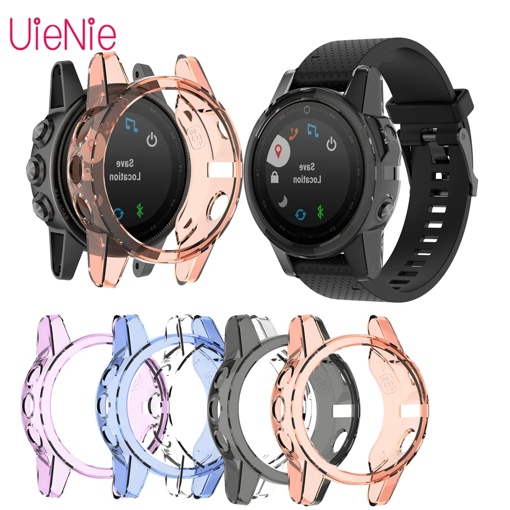 Прозрачный чехол из термополиуретана с Материал защитная крышка корпуса для Garmin