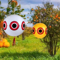 3pcs balloons anti bird repellent scary eyes with eye sticker and rope reliable visual deterrent farm orchard protector killer