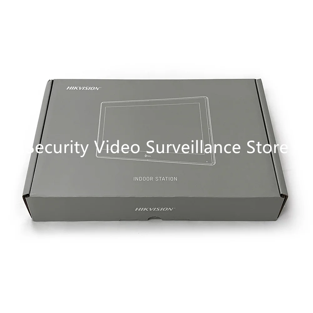 DS-KH9510-WTE1 Original Hikvision Android WIFI Indoor Station POE 10.1-inch Colorful Touch Screen Video Intercom Unlock Door |