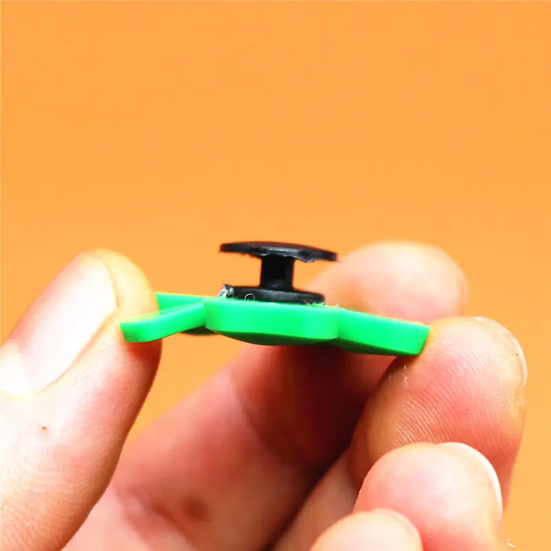 Novel Single Sale Clover Shoe Charms Shoe Flowers Accessories Cute Coconut tree Garden Shoe Decoration for croc jibz Kid's X-mas