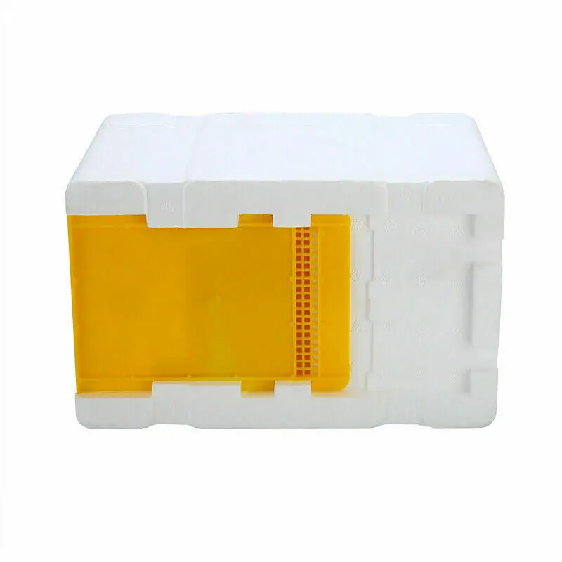 

1pcs 24x15x16.5cm bee foam queen bee companion beehive foam rack beekeeping tools food grade plastic honeycomb block beekeeping