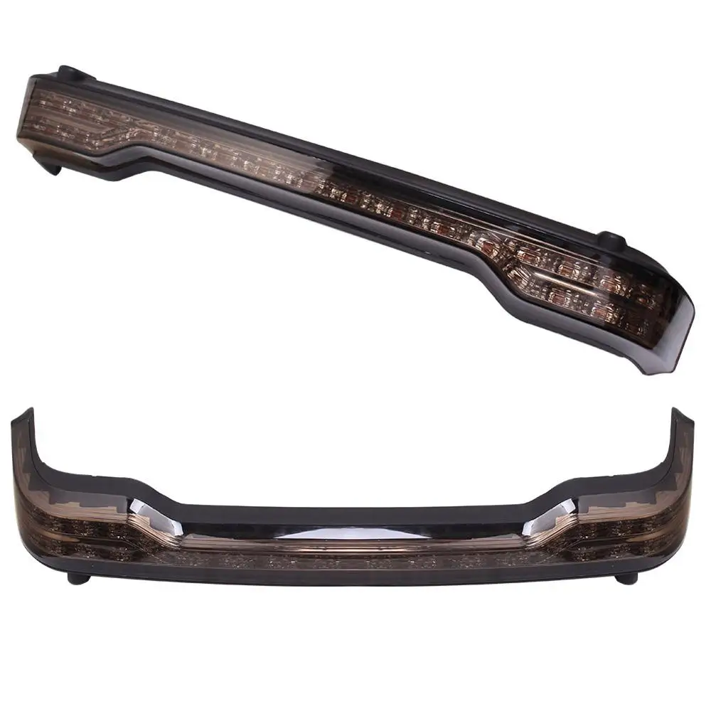 Ретро дымовой мотоцикл тур Пак тормоз поворотный светодиодный задний светильник