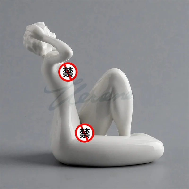 Креативная светильник глазурованная керамическая художественная скульптура с