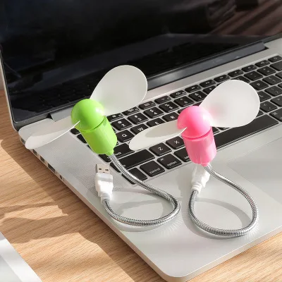 Безопасный энергосберегающий гибкий мини вентилятор охлаждения USB для ноутбука