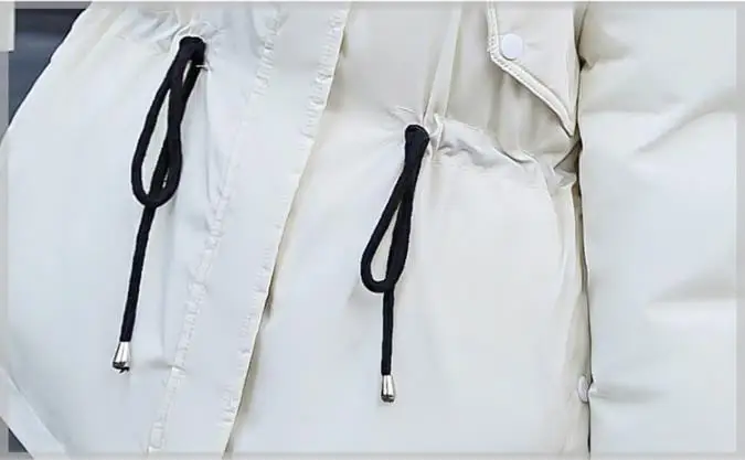 Женская зимняя куртка с капюшоном, зимнее пальто, парка, Женская свободная парка с большим меховым воротником, Съемная куртка с хлопковой подкладкой, 2XL