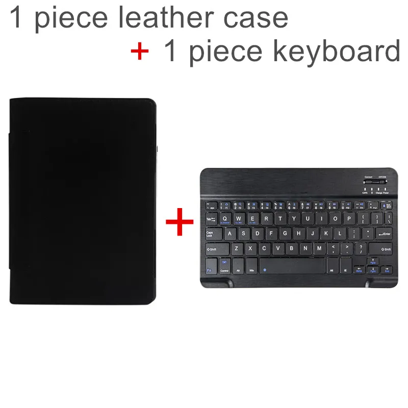 Black Bluetooth клавиатура чехол для lenovo Yoga Tab 3 Pro 10 YT3-X90 X90F X90M X90L из искусственной кожи Текстура личи планшет чехол Защита - Цвет: Black