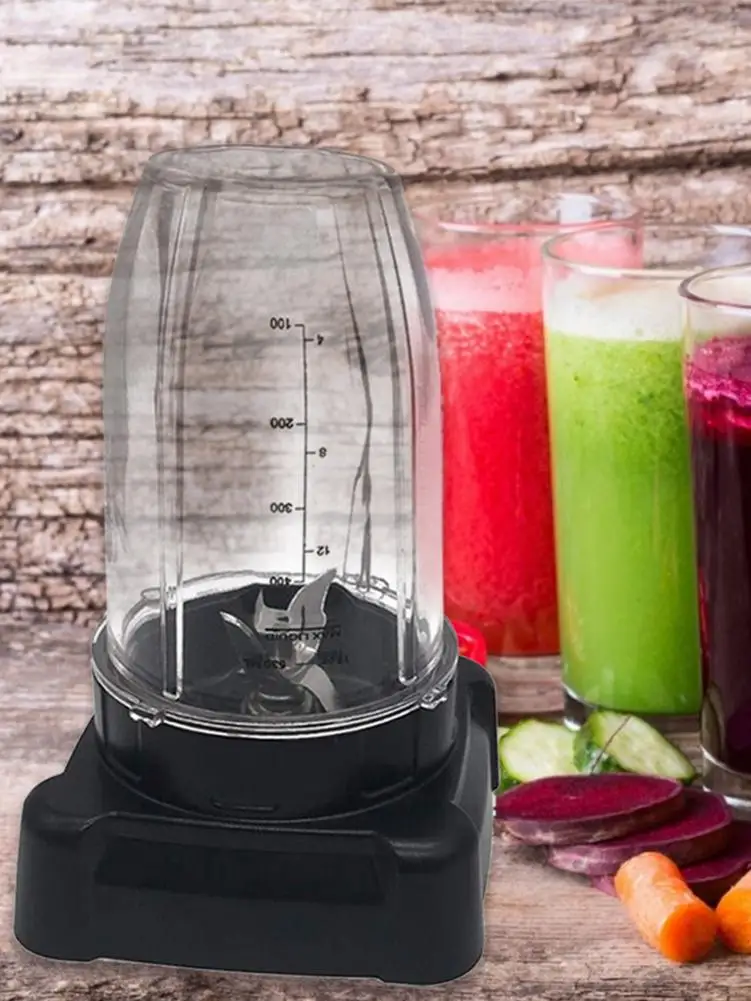 

Blender Replacement Parts 12oz Cup With 18oz Cup And Lids And Blade Replacement Compatible For Nutri Ninja Blender 6 Fins BL610