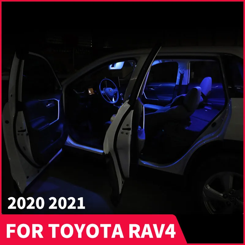 

Светодиодная лампа для чтения для внутреннего освесветильник, атмосферсветильник свет светильник багажника Toyota RAV4 XA50, установка 2019, 2020, 2021, ...