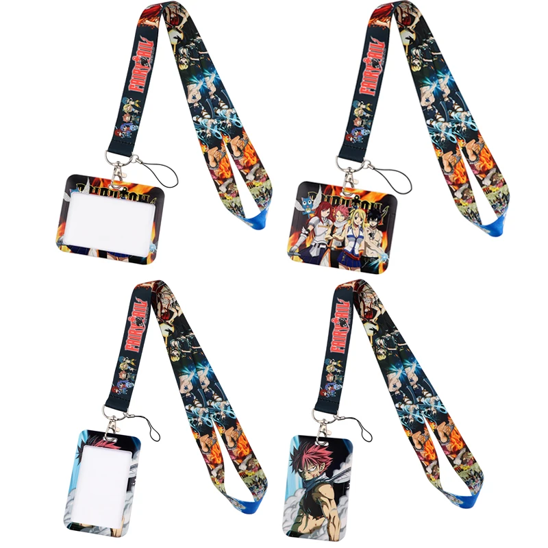 

J3222 Japanese Anime Lanyard For Keys Keychain ID Card Cover Pass Mobile Phone Badge Holder Key Ring Accessories