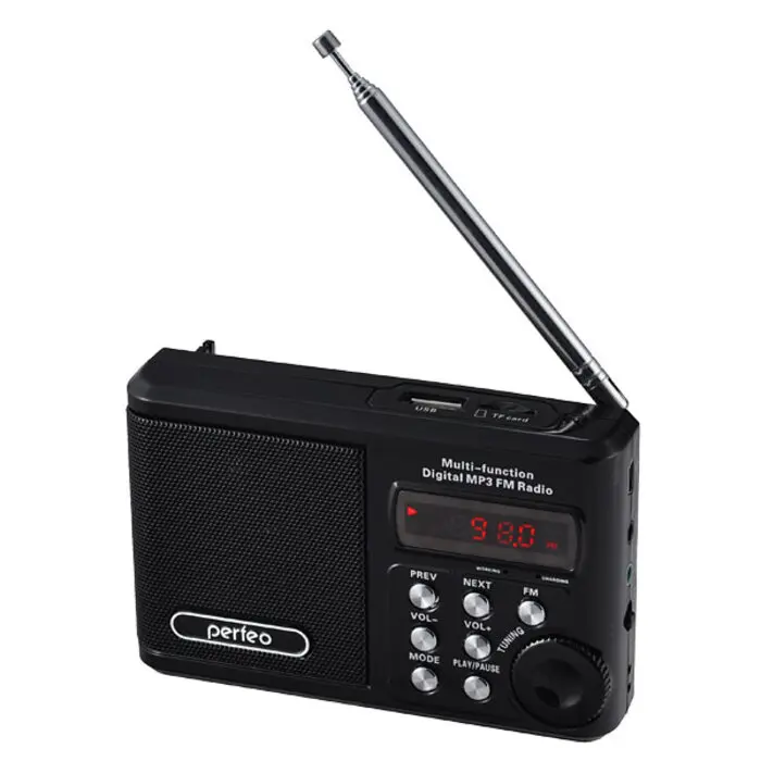 Радиоприемник Perfeo мини-аудио Sound Ranger УКВ+FM MP3 (USB/TF) USB-audio BL-5C 1000mAh | Электроника