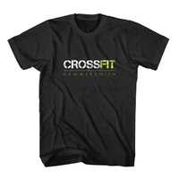 crosfit logo t shirt tee men clothing