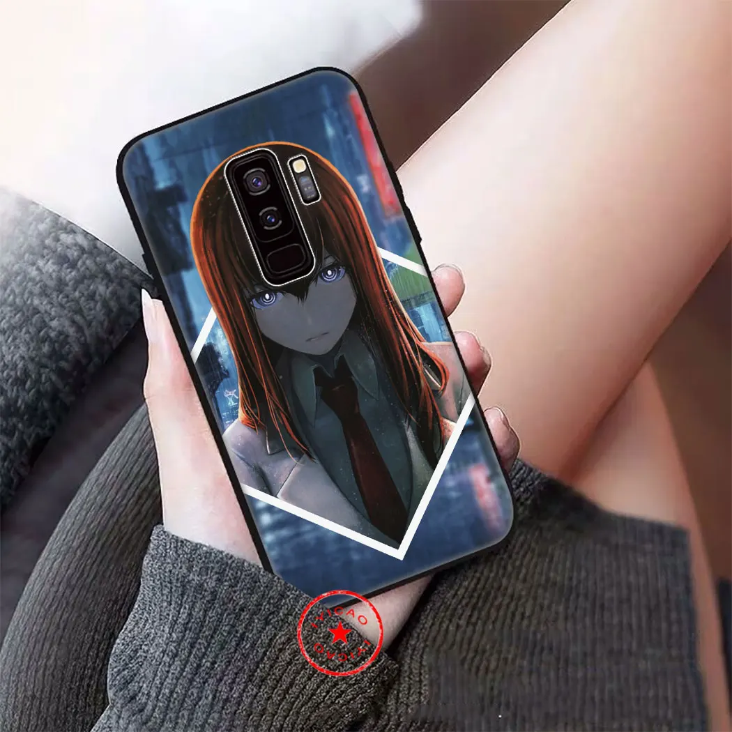 IYICAO steins Gate силиконовый мягкий чехол для телефона samsung Galaxy S10 S9 S8 Plus S6 S7 Edge S10e |