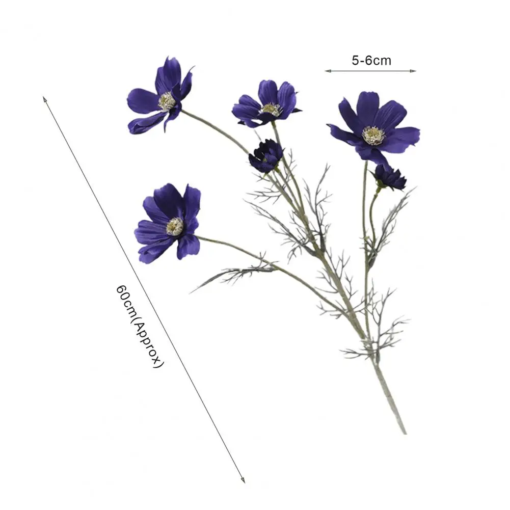 

Artificial Flower Waterproof Realistic Silk Fabric Daisies Artificial Flower for Home Decor