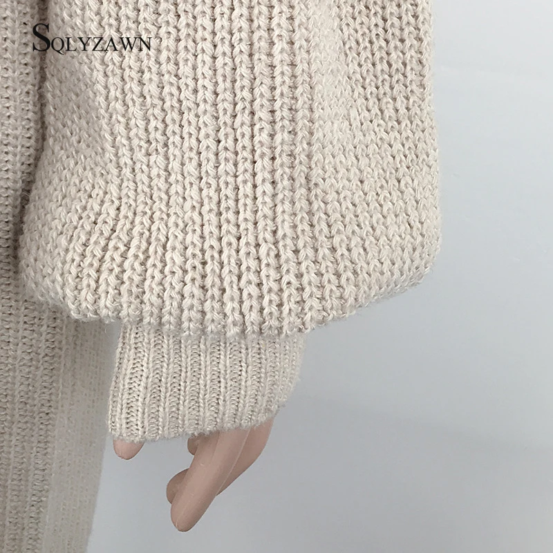 Женский вязаный длинный кардиган с карманами бежевый или Желтый Повседневный