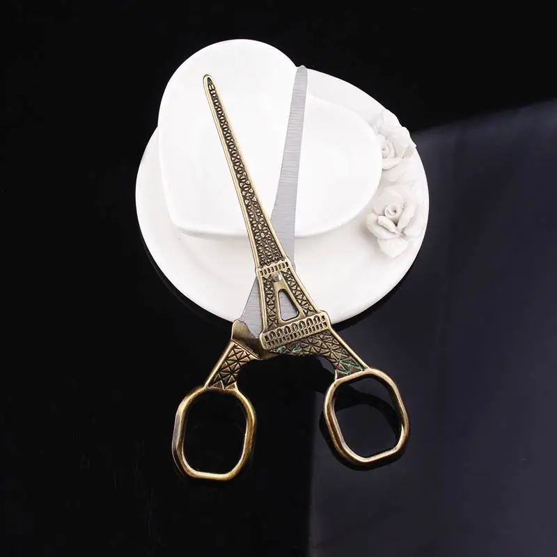 Винтажные Ножницы для вышивки в виде башни инструмент рукоделия домашние