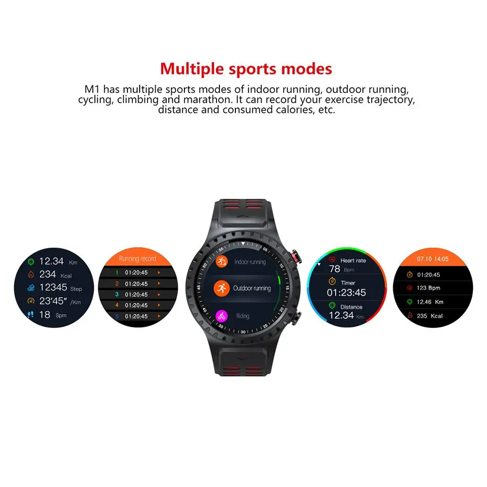 SMA-M1, gps, умные часы, Bluetooth, вызов, мульти-спортивный режим, шагомер, спортивные часы, вызов, Msg, напоминание, браслет, фитнес-трекер, часы