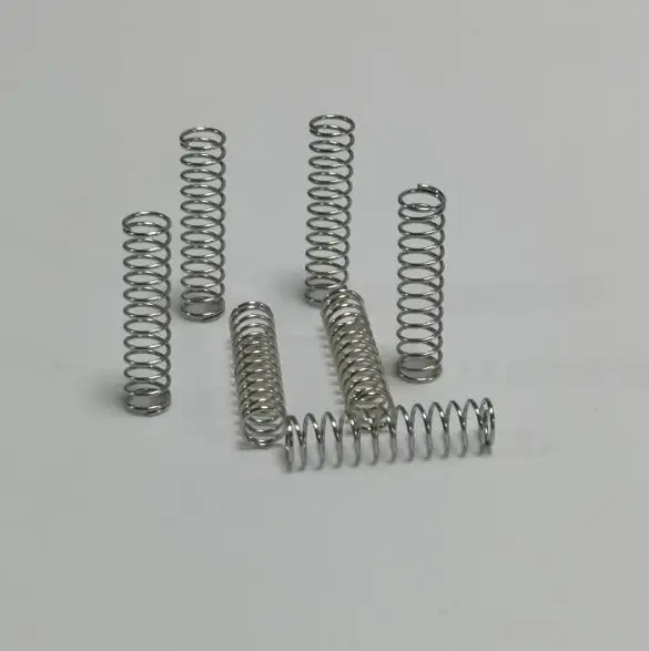 

Production of compression springs for electronic appliances