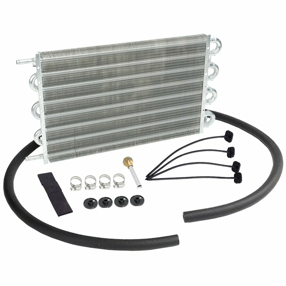 Комплект масляного радиатора коробки передач алюминиевого гоночного двигателя