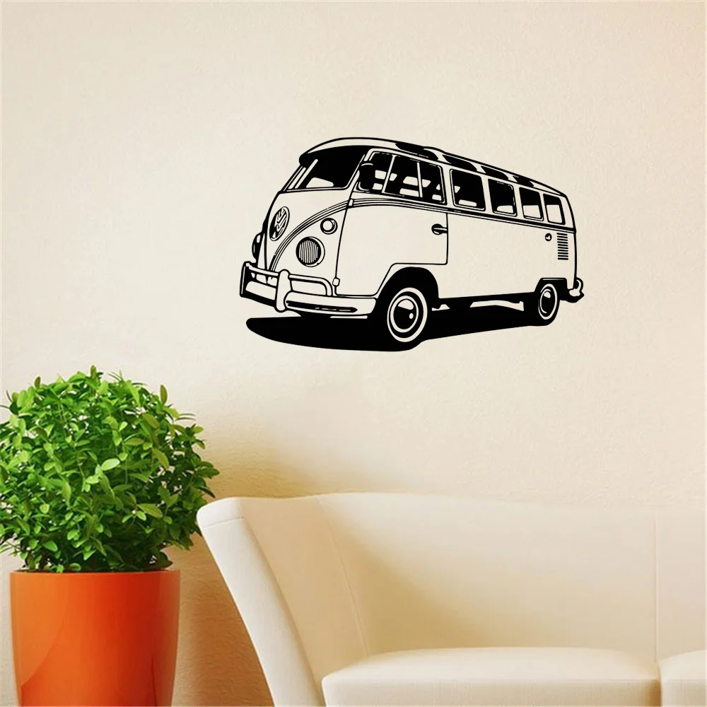 Путешествия туристического автофургона виниловые наклейки на стены Стикеры