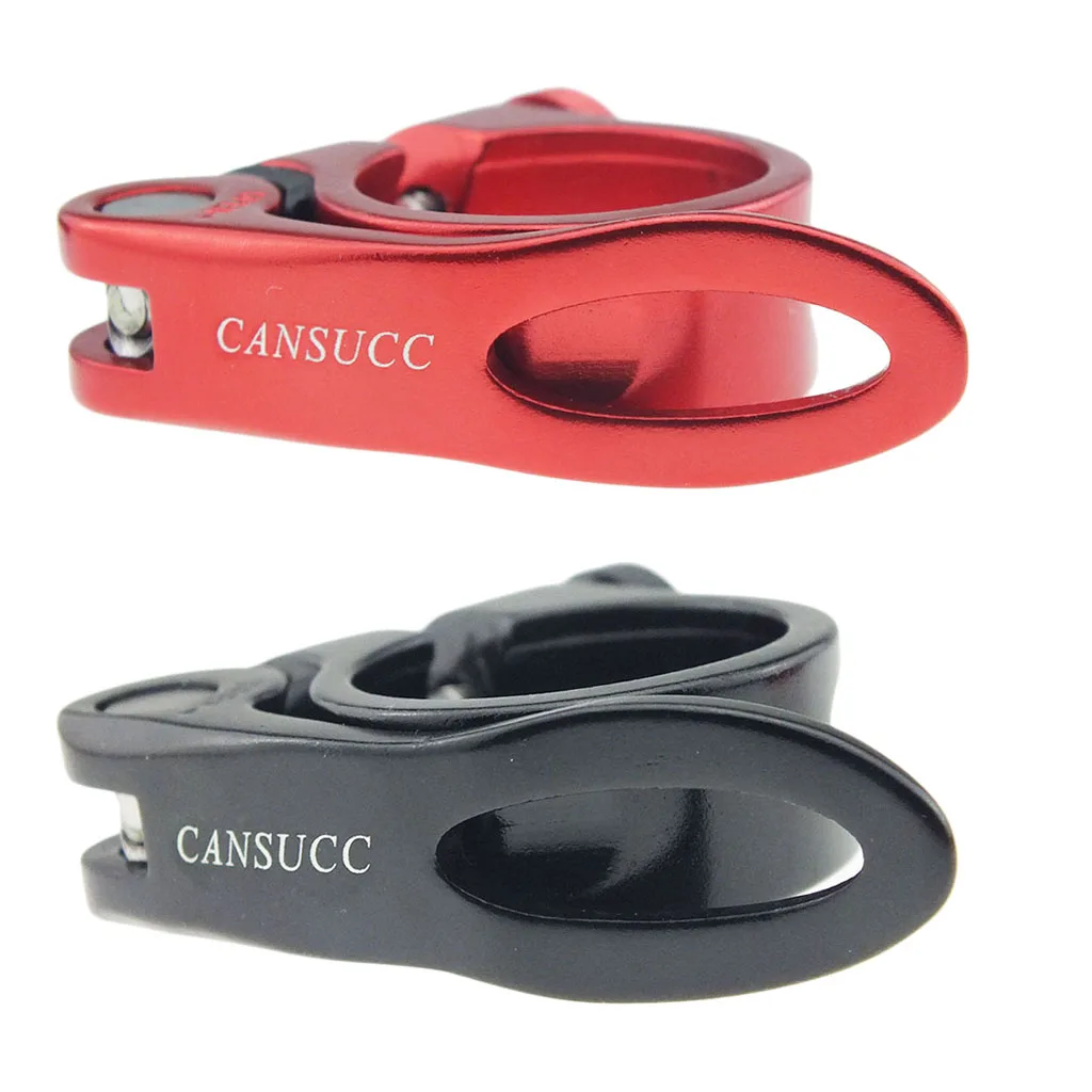 

Quick Release Seatpost Clamp Aluminum Alloy Bike Saddle Post Clip