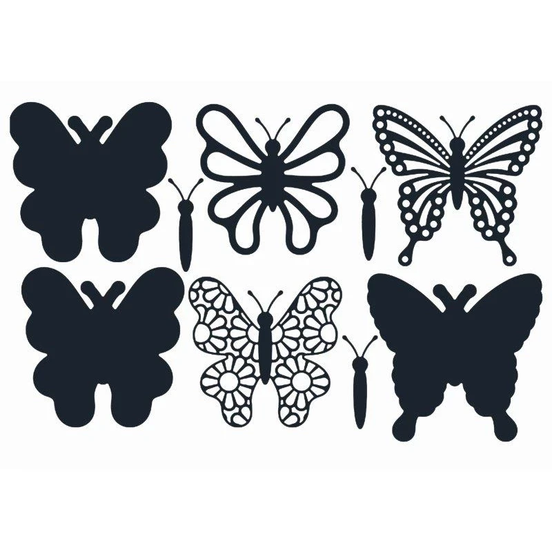 

3 Perfect Butterflies Metal Cutting Dies Butterflies Die Cut For Card Making DIY Decoration New 2019 Embossed Crafts Cards