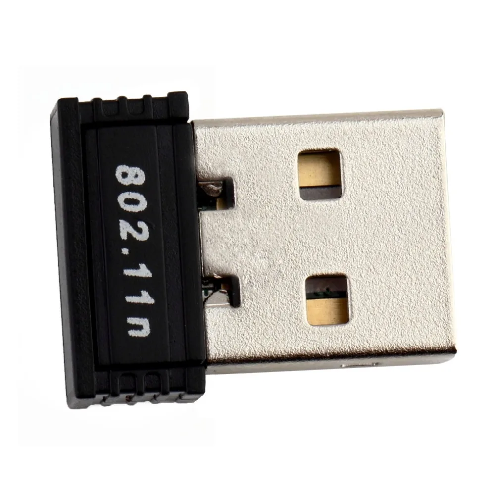 Мини USB WiFi адаптер драйвер 802 11 b/g/n Wi Fi ключ с высоким коэффициентом усиления 2 4 ГГц