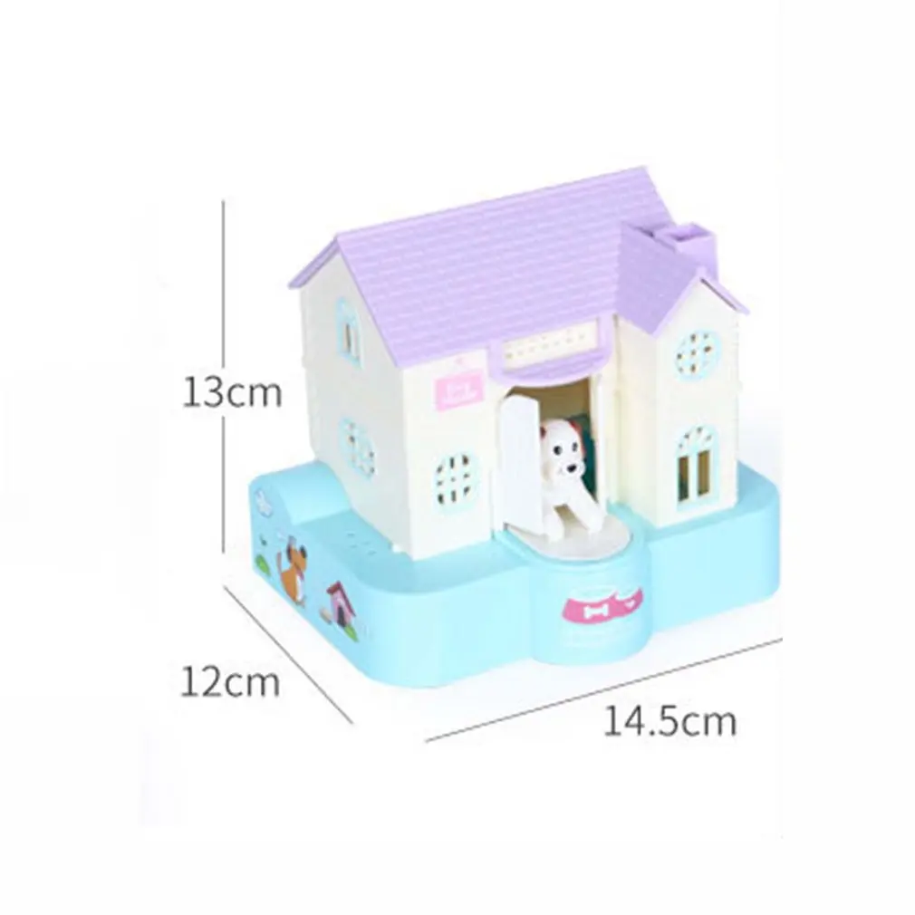 Милый щенок кража денег монета коробка для еды деньги электрическая музыкальная