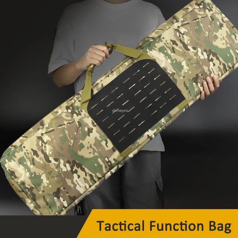 

100cm Hunting Gun Bag Tactical Paintball Combat Rifle Carry Molle Bags Military Airsoft Shooting Guns Protection Case Handbag