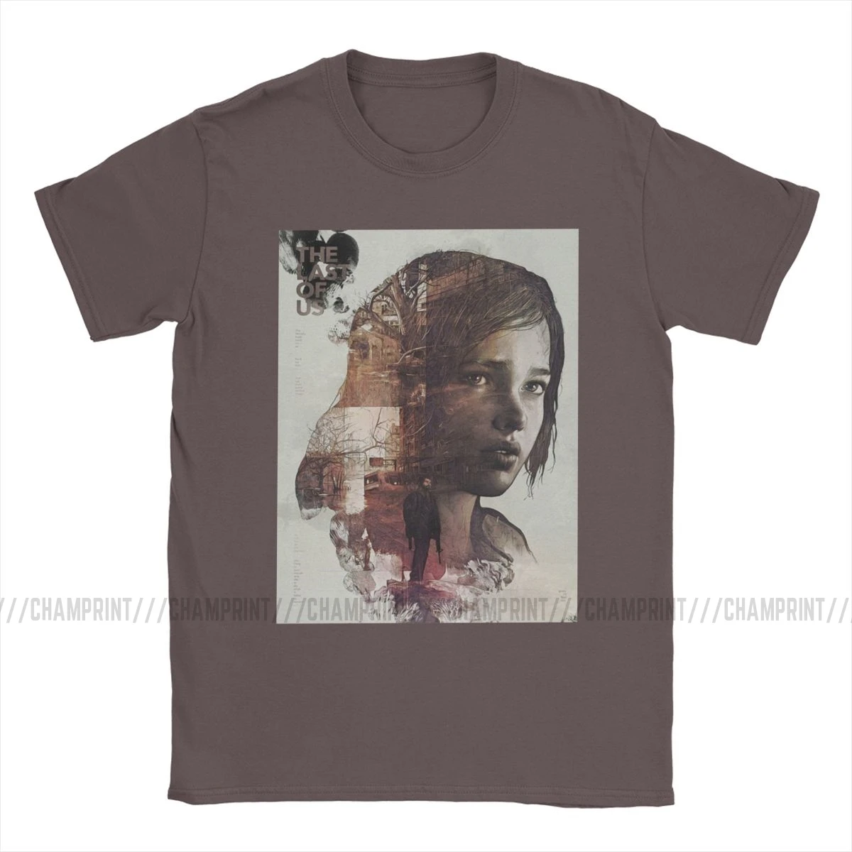 Футболка The Last Of Us в стиле игры Элли для мужчин смешные футболки из чистого хлопка