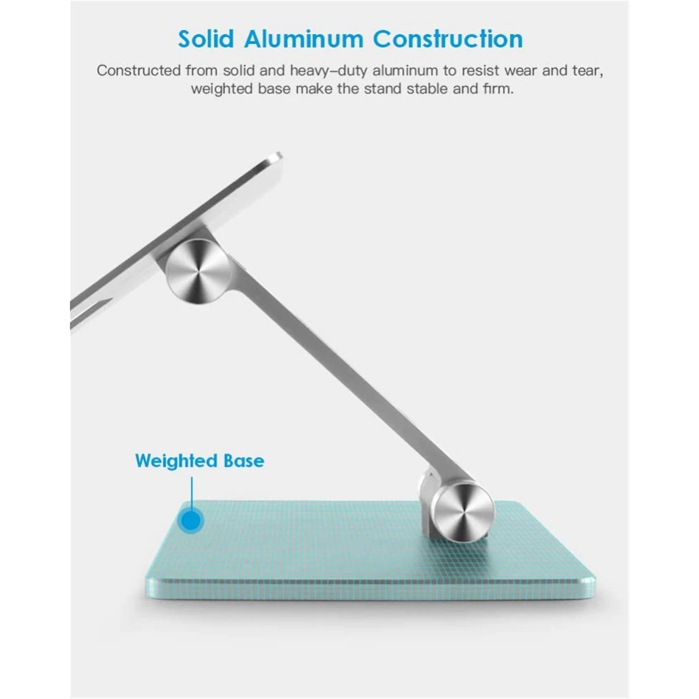 aluminium alloy phone holder stand mobile smartphone support tablet desk portable metal cell phone holder for iphone ipad free global shipping