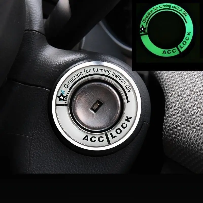 Модифицированная Автомобильная наклейка для внутренней отделки зажигания 09 10 11