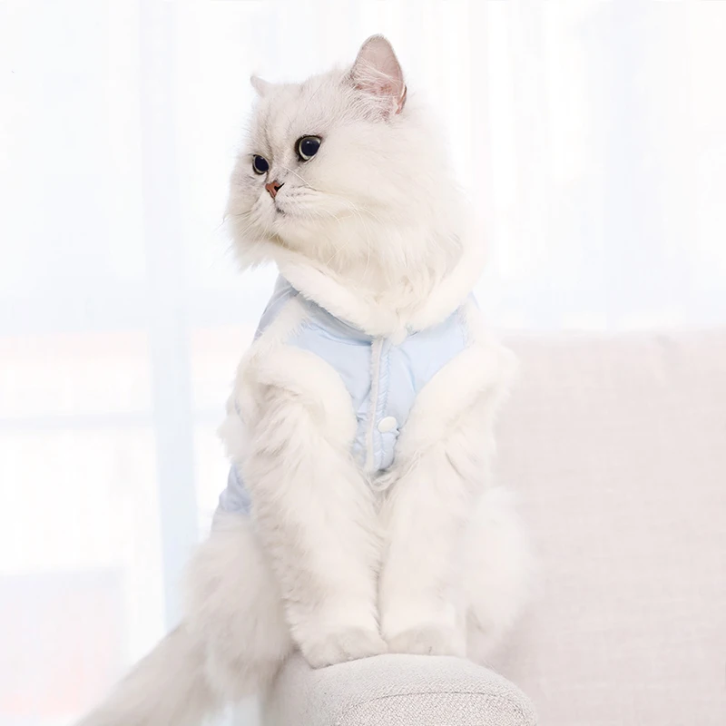 Hoopet одежда для домашних животных костюм котов щенков теплая куртка котят |
