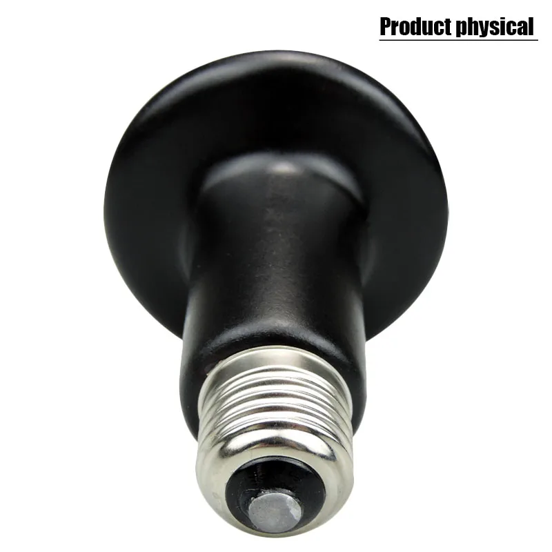 Лампа для обогрева домашних животных инфракрасный черный Керамика излучатель