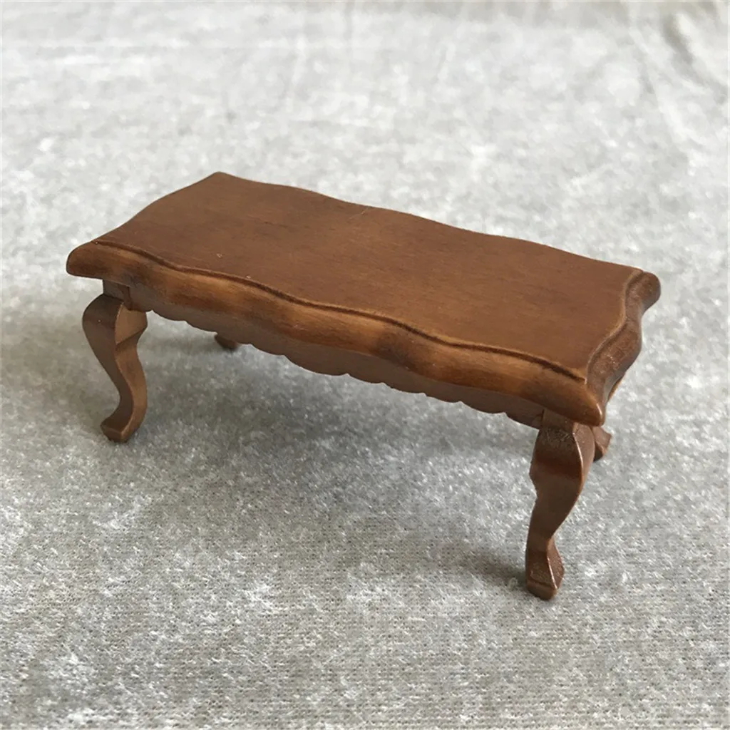 1:12 кукольный домик мебель моделирование миниатюрный Teatable журнальный столик гостиная детская игрушка DIY Декор для кукольного дома детские игрушки M40